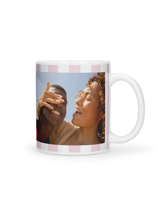 37201512 Witte mok met foto - valentijn - streepjes