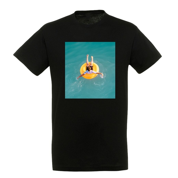 375007 T-shirt man - Zwart XL [1]