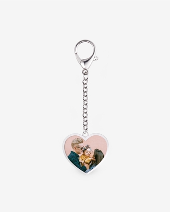 Sleutelhanger hart